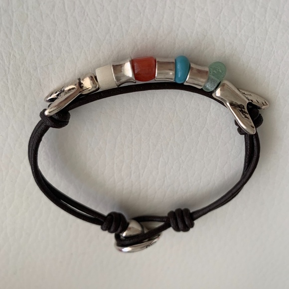 NWT! UNO de 50 Leather Bracelet "Triton" PUL1540. - Picture 2 of 15